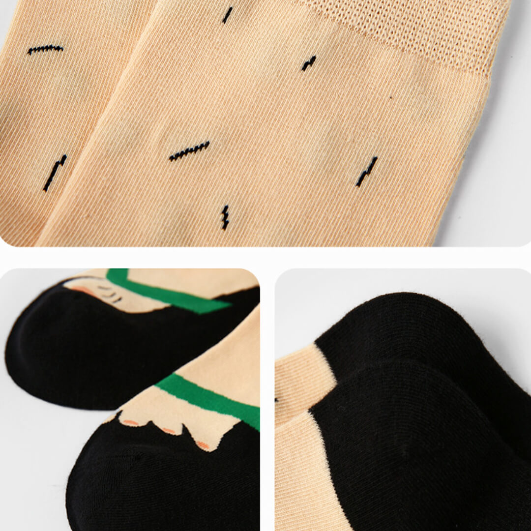 Bae & Boo Slippers Socks | Funny Socks | My Sockmates