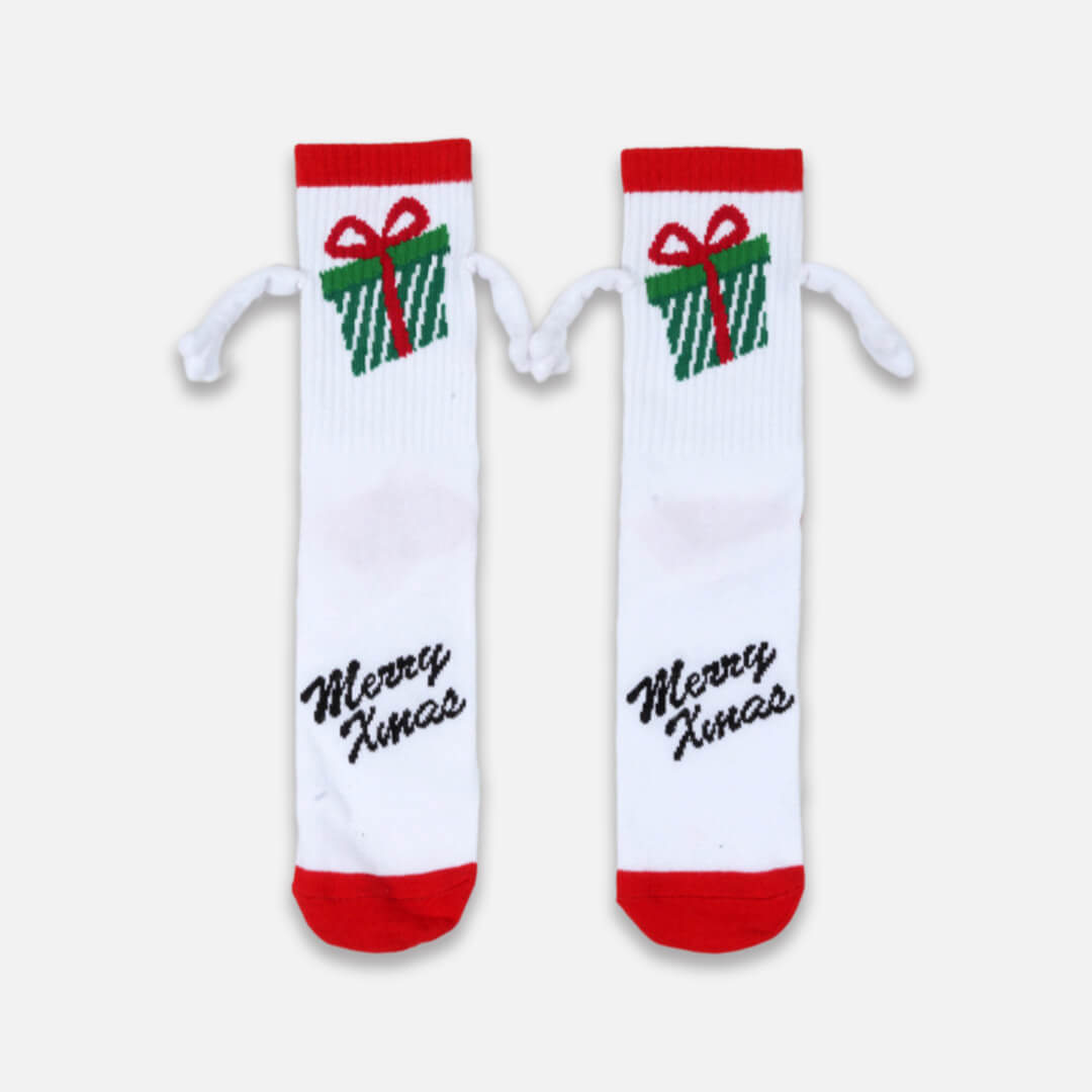 Christmas Gift Handholding Socks | Funny Family Christmas Socks | My Sockmates