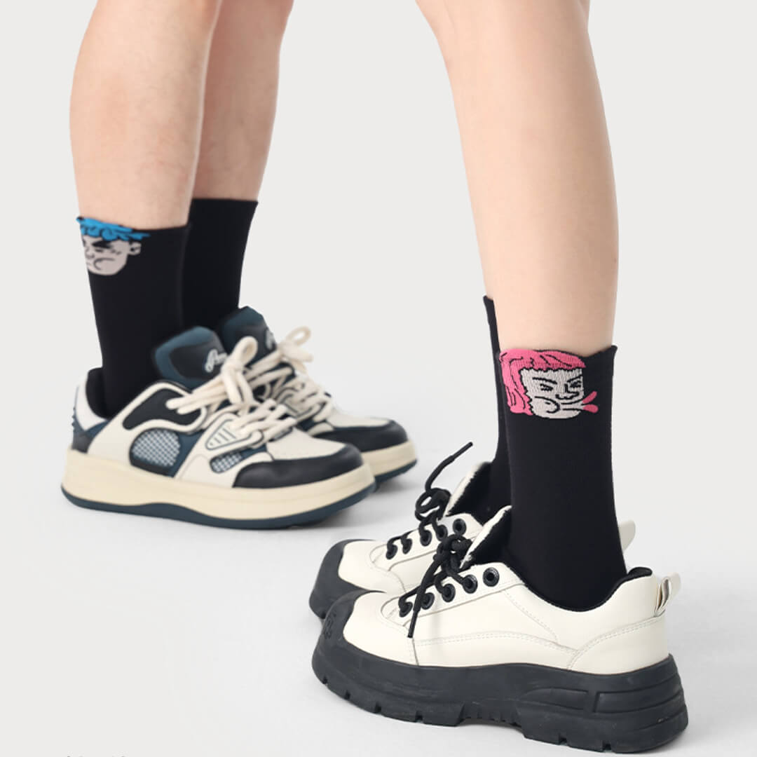 Sassy Smooch Socks | Funny Socks | My Sockmates