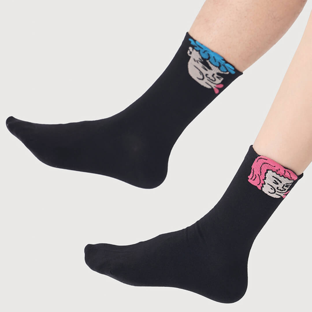 Sassy Smooch Socks | Couple Socks | My Sockmates