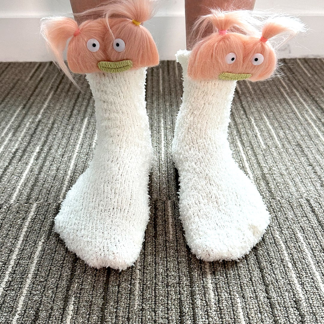 Silly Pal Fluffy Socks | Funny Socks for Women | My Sockmates